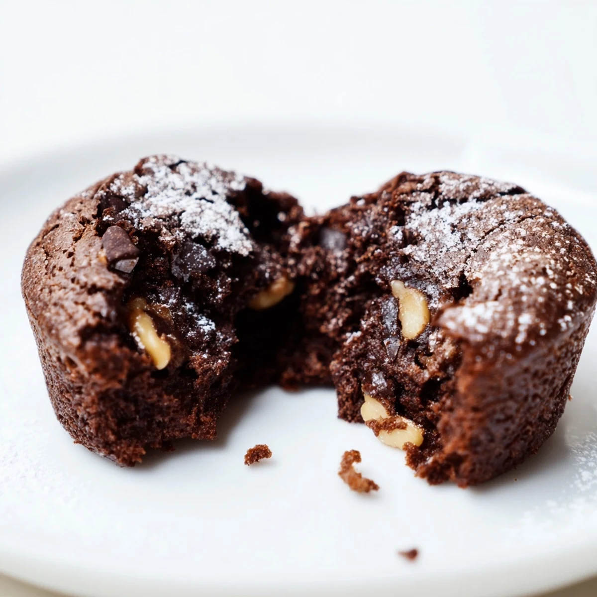 Freshly baked Chocolate Brownie Bites with crisp tops and gooey centers on a wire rack.
