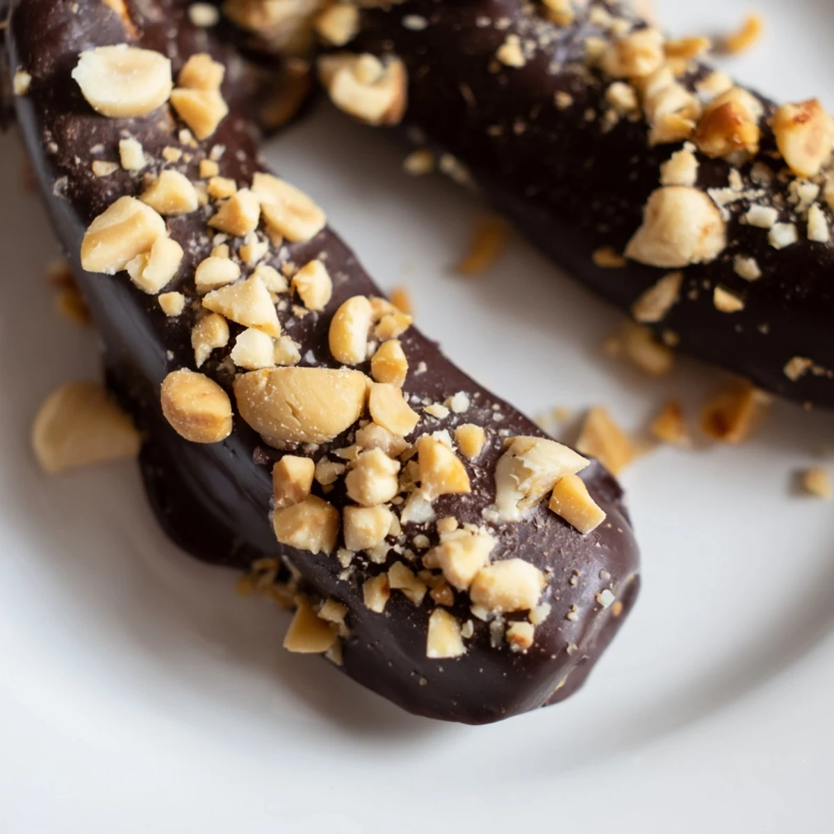 Chocolate Covered Banana Bites