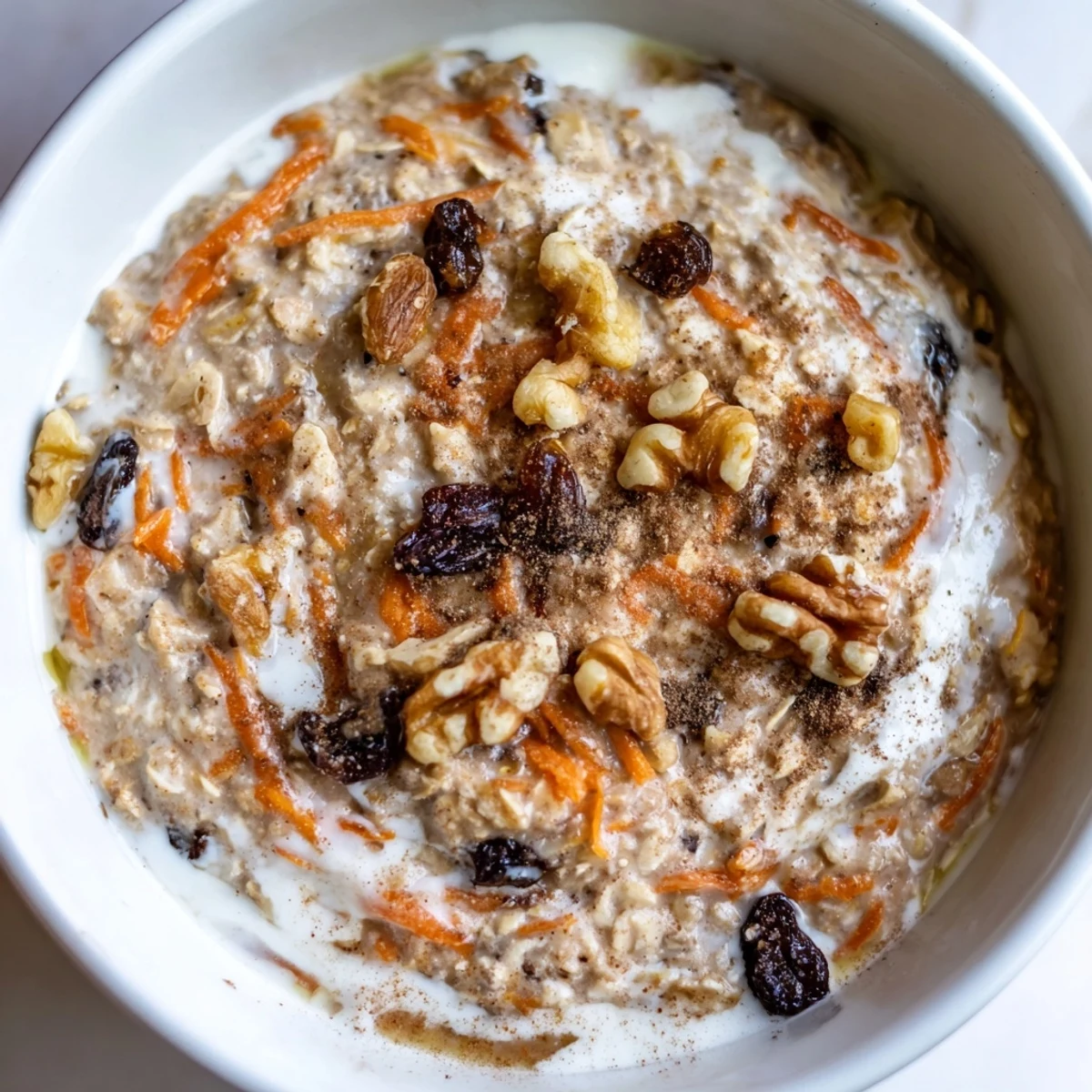 Carrot Cake Overnight Oats