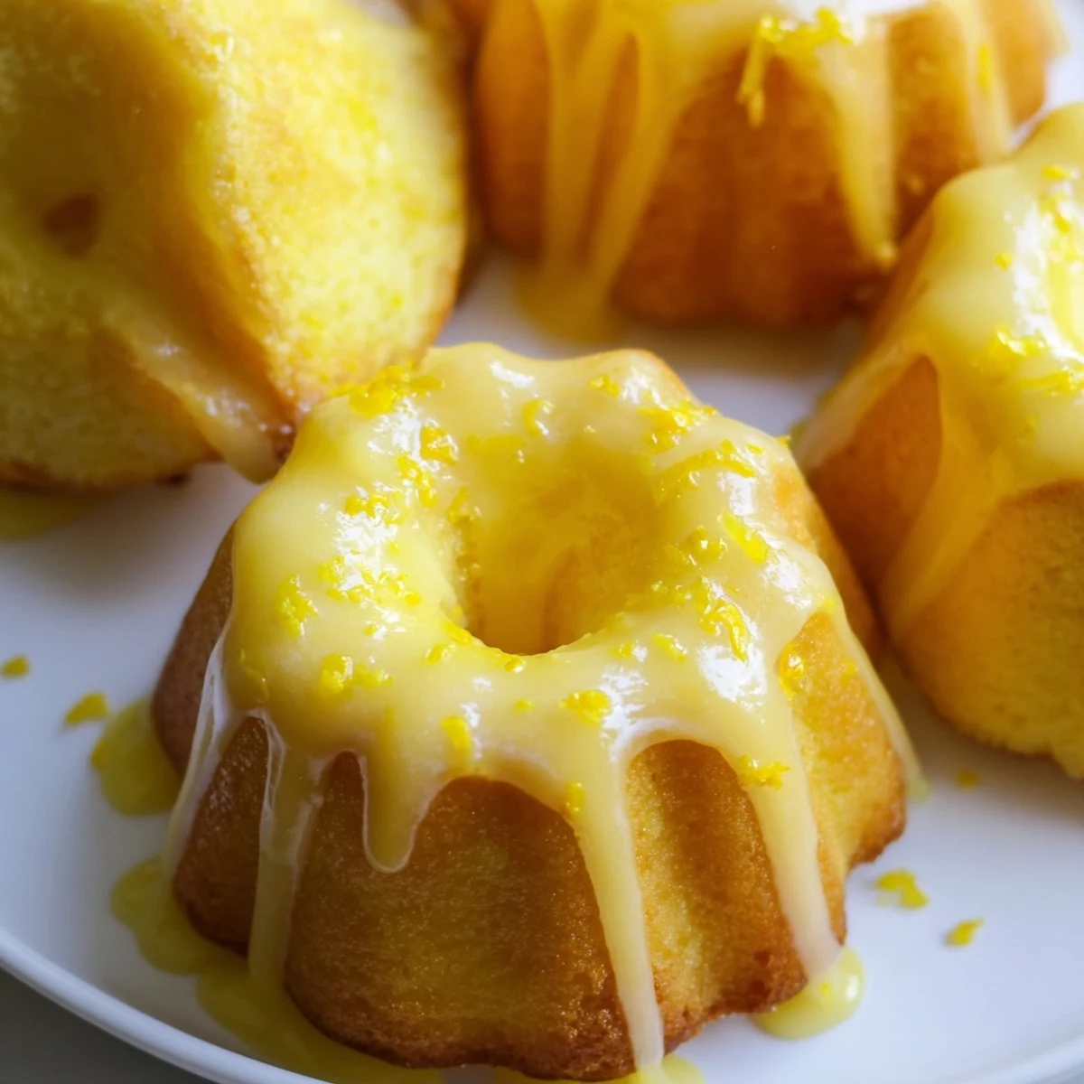 Mini Lemon Cakes