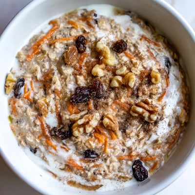 Carrot Cake Overnight Oats