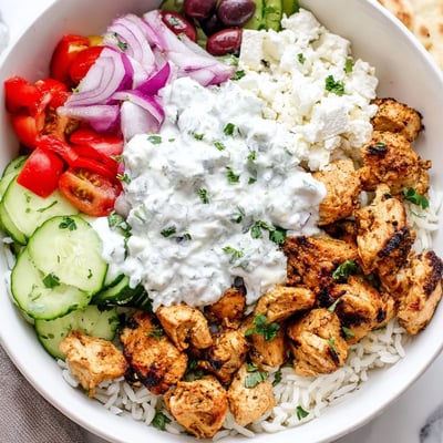 Greek Chicken Bowls