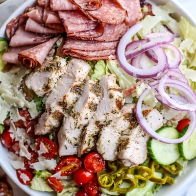 Italian Grinder Chicken Salad